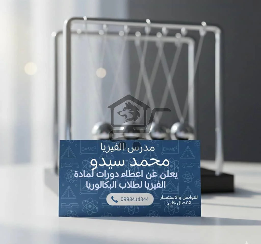 مدرس مادة الفيزياء💡لطلاب البكالوريا