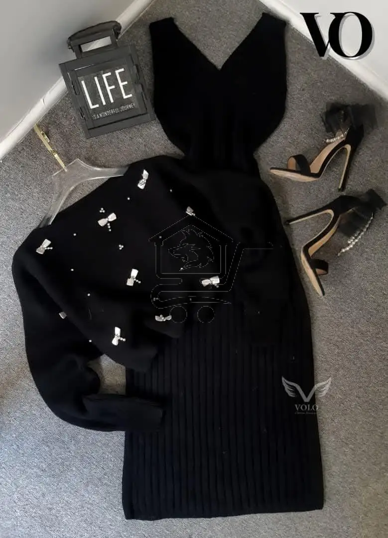 فستان +كنزة - الصورة 5