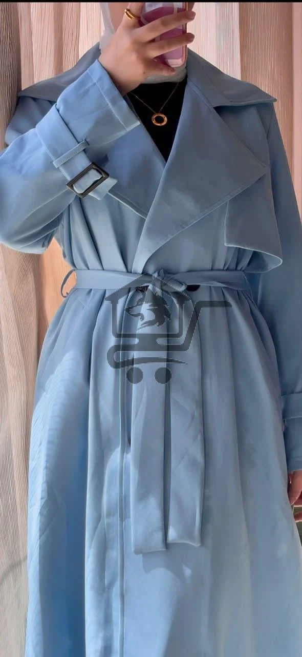 ترانشكوت نسواني قماش باربي - الصورة 3