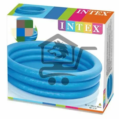 مسبح نفخ أزرق موديل 58446 المقاس 38*168 سم