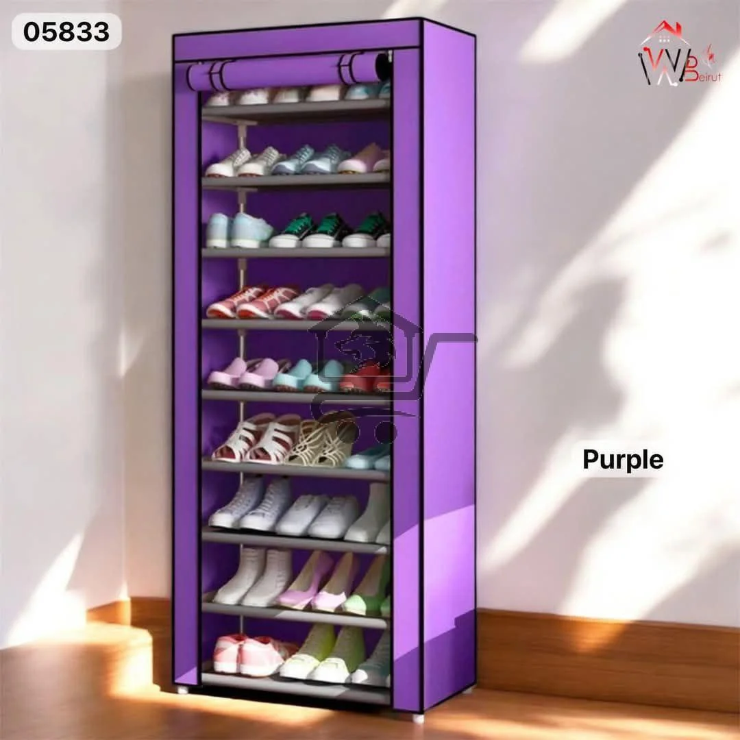 خزانة أحذية مصنوعة من المشمع - الصورة 2