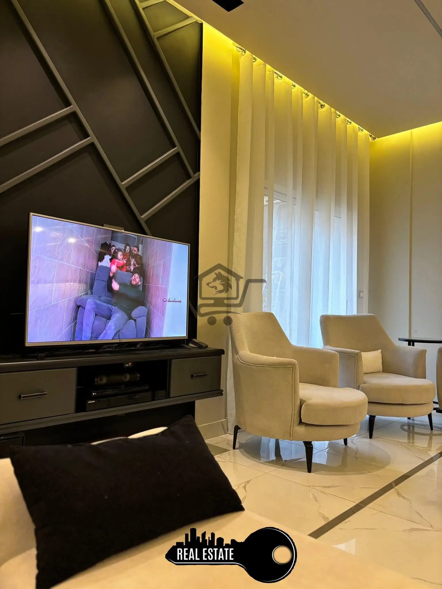 شقة بإكساء وفرش سوبر ديلوكس - الصورة 6