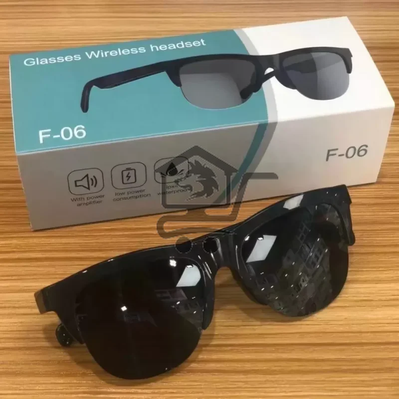 نظارات البلوتوث الذكية Glasses wireless headset - الصورة 7