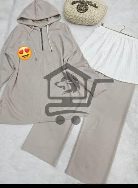 بيجاما نسواني 3 قطع - الصورة 8