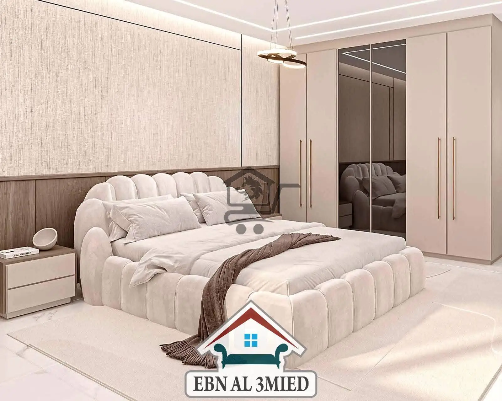 غرفة نوم عصرية - الصورة 1