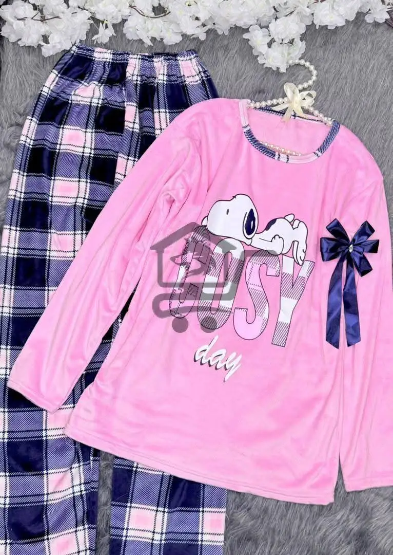 بيجامة مخمل - الصورة 6