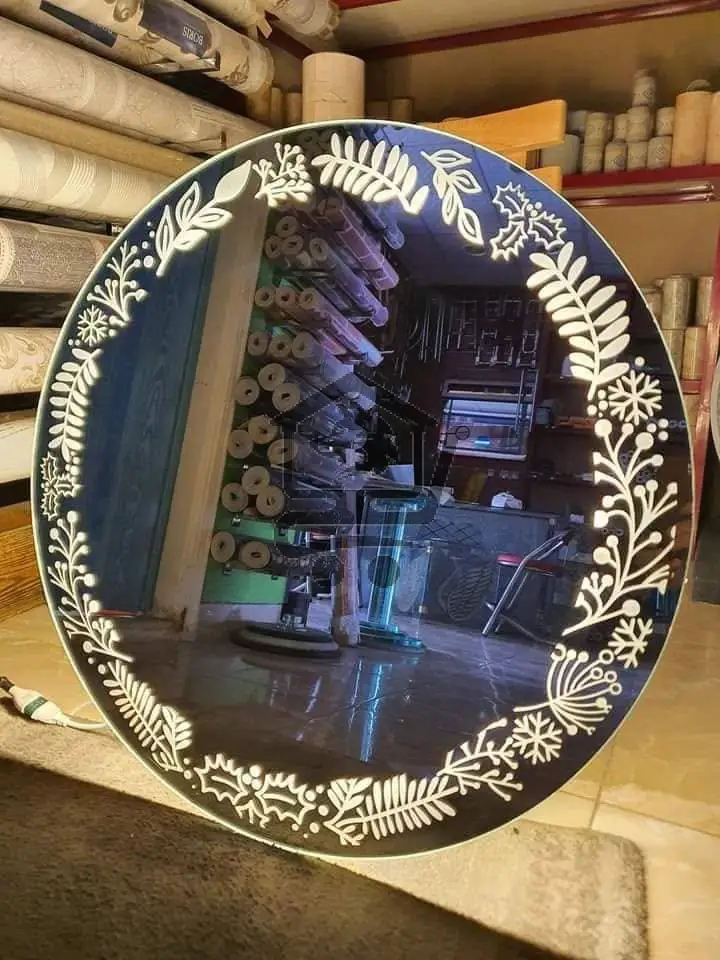 مرايا حمام مضيئة - الصورة 1