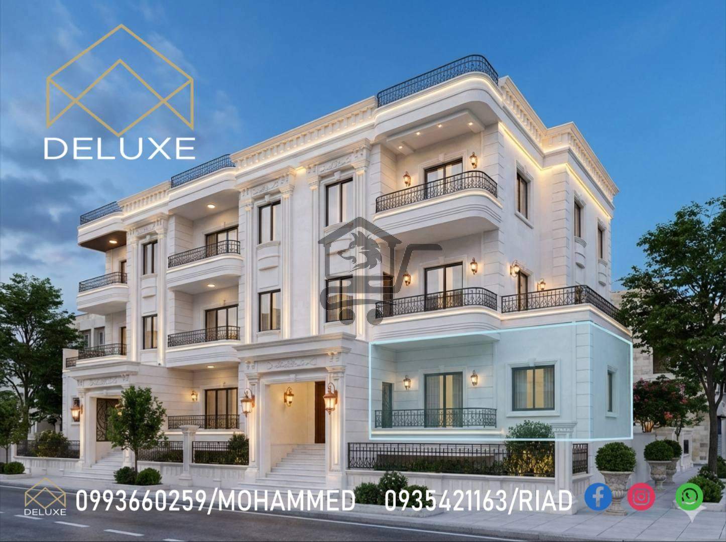 تحفة معمارية فاخرة في حلب الجديدة شمالي - الصورة 1