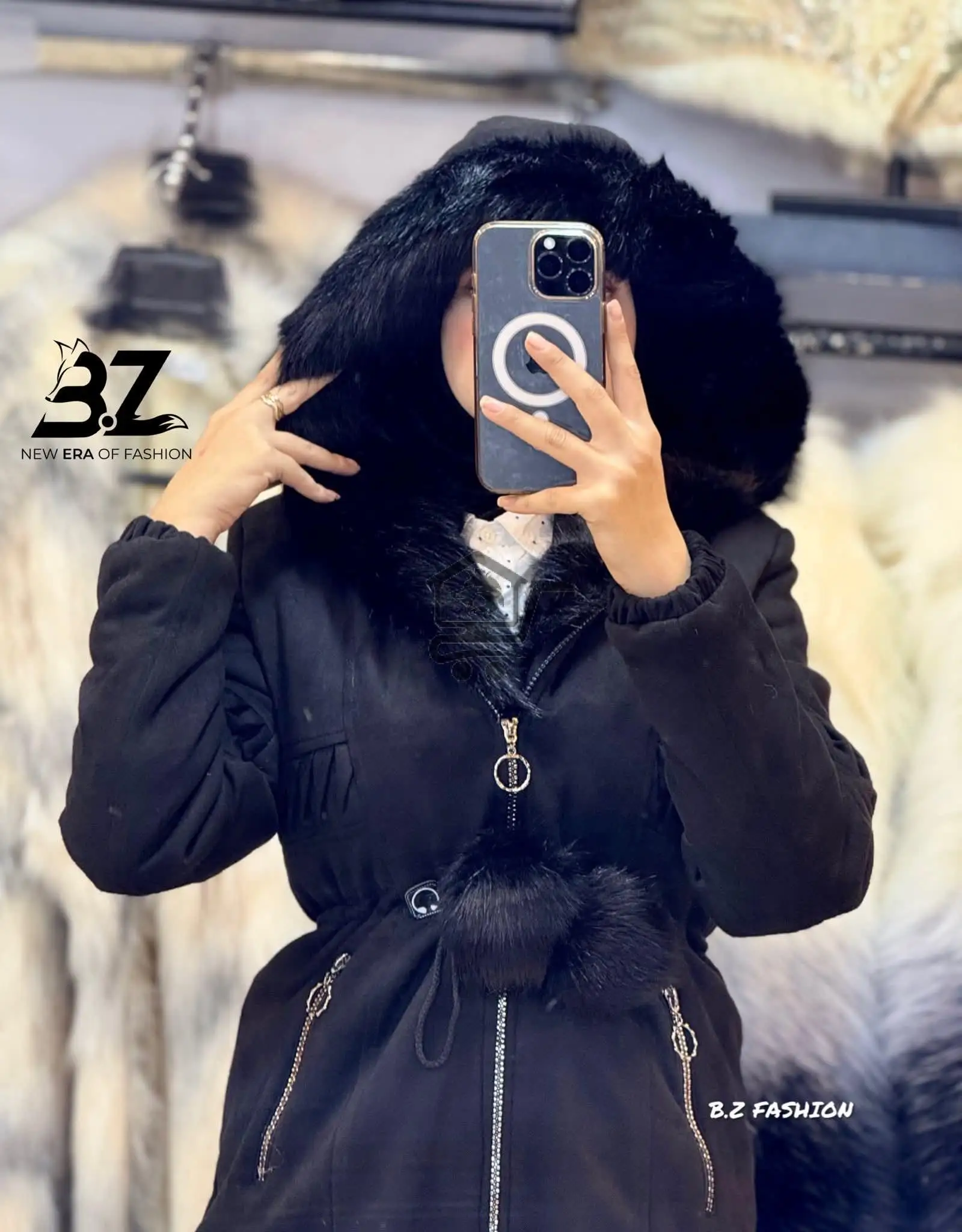 جاكيت شامواه قصير - الصورة 3