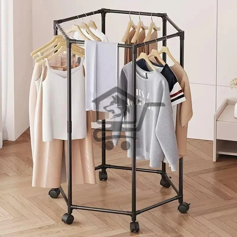 ستاند سداسي لتعليق الملابس - الصورة 2