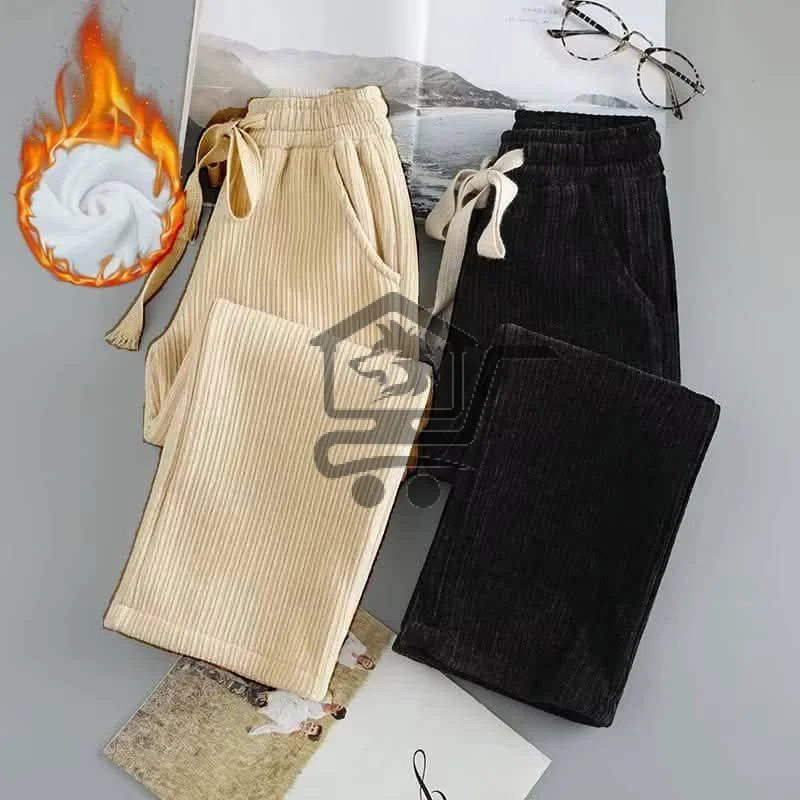 بنطال نسائي مخمل - الصورة 1