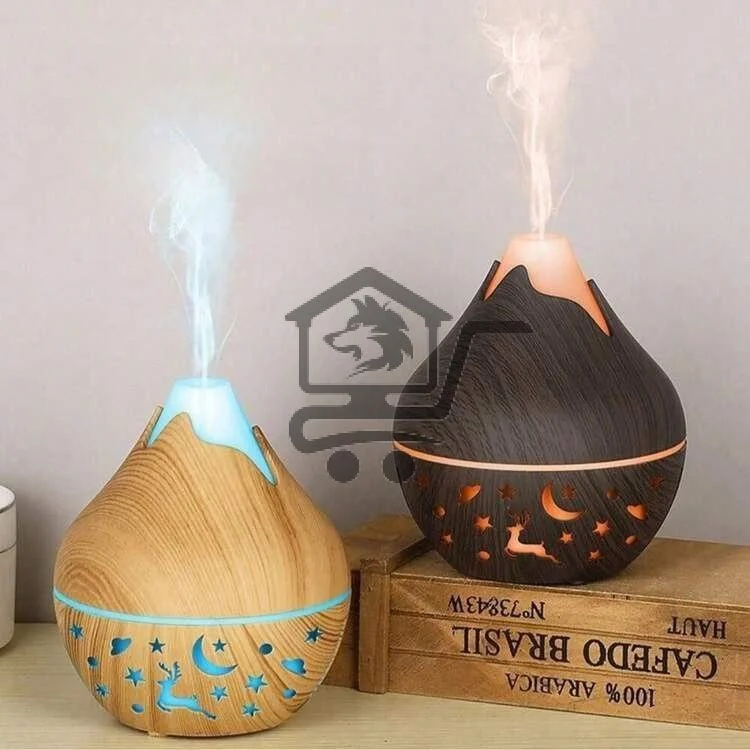 مبخرة خشبية بتصميم أنيق