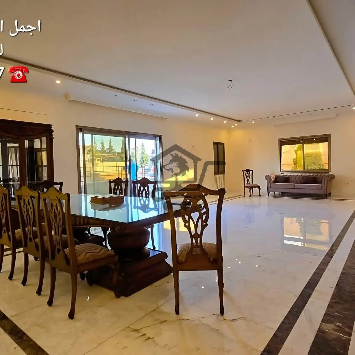 للبيع شقة دوبلكس فاخرة في المزة فيلات غربية - الصورة 6