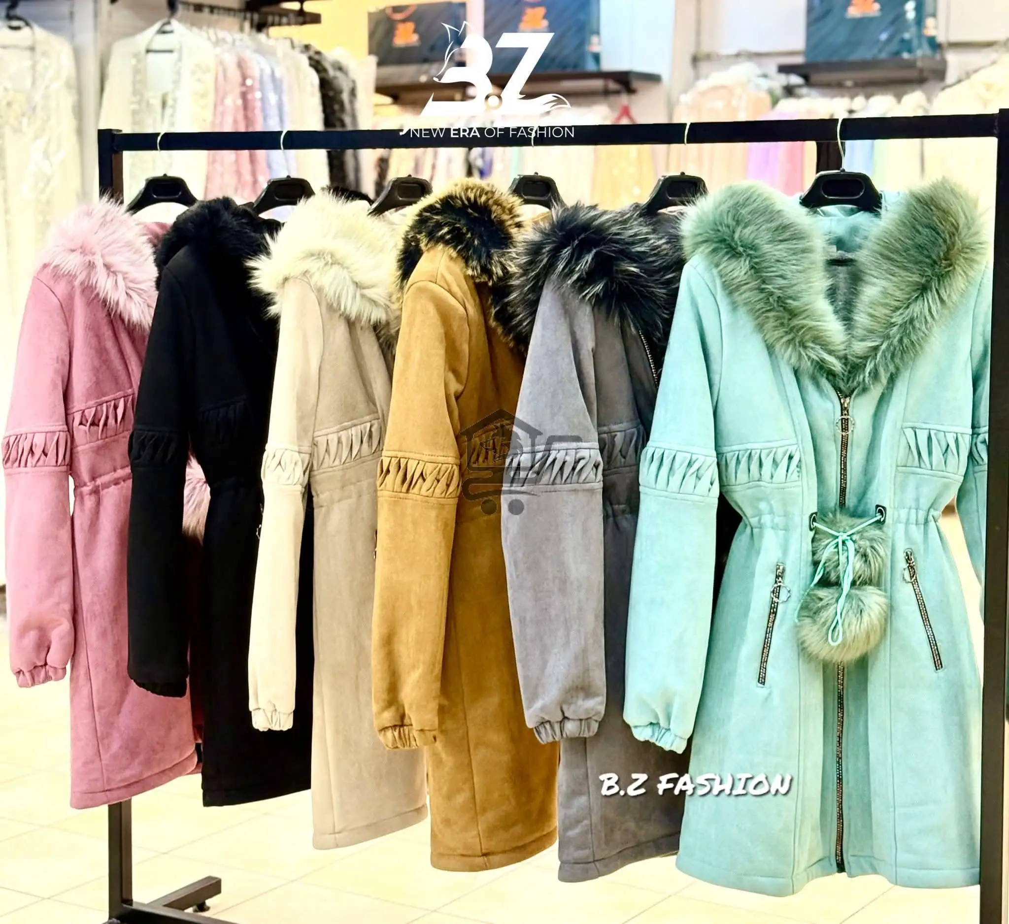 جاكيت شامواه قصير - الصورة 1