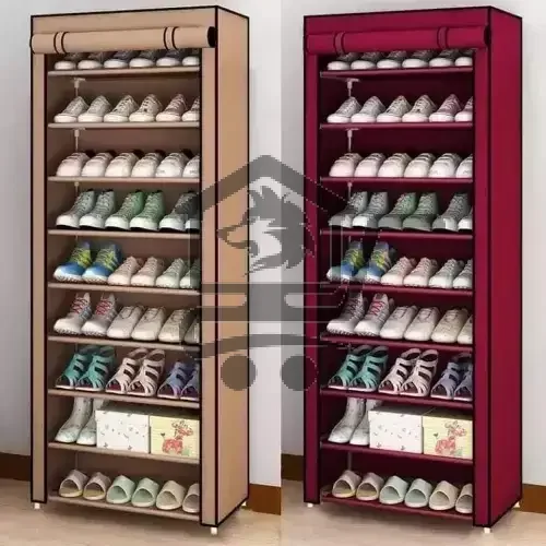 خزانة أحذية مصنوعة من القماش - الصورة 1