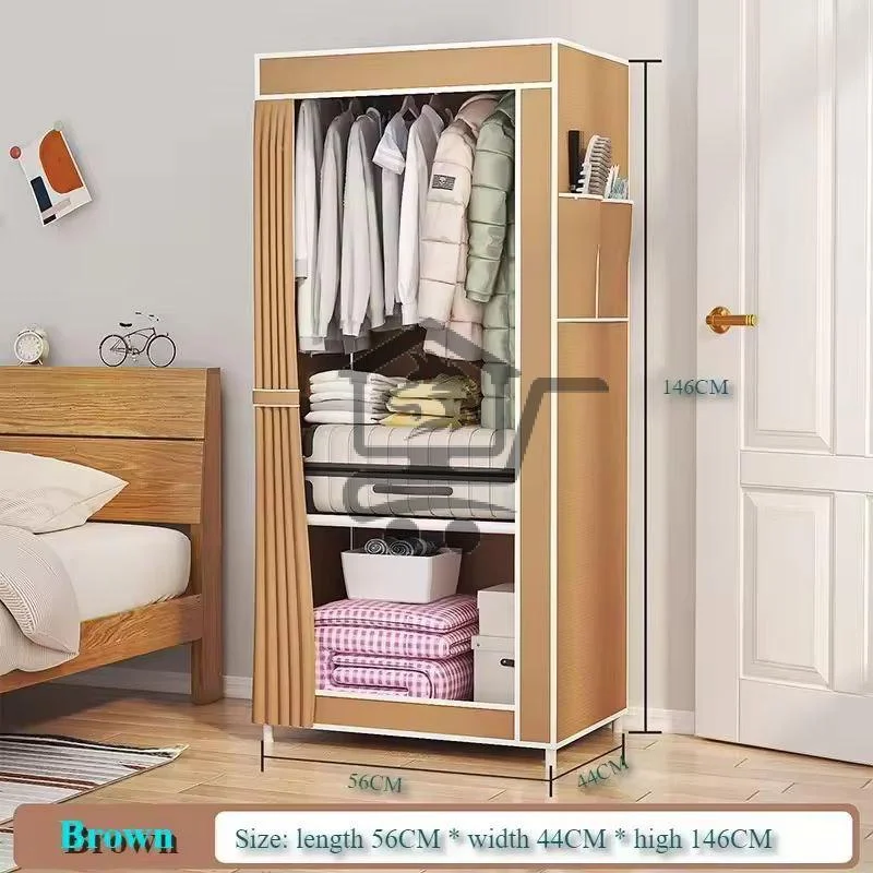 خزانات البسة مصنوعة من القماش - الصورة 2