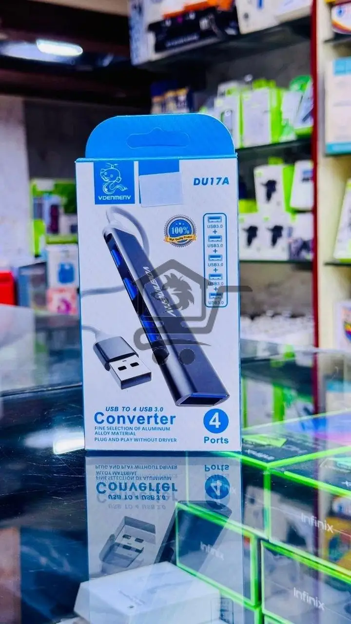 موزع USB ماركة Denmen الأورجينال - الصورة 3