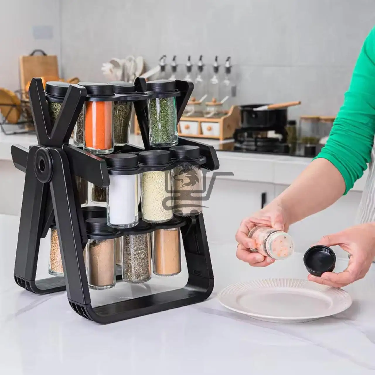 طقم مباهر دوار موديل ناعورة - الصورة 6