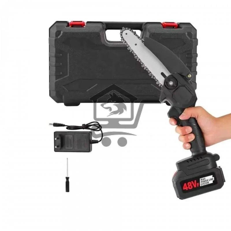 منشار لاسلكي محمول Mini lithium electric saw 48v - الصورة 5