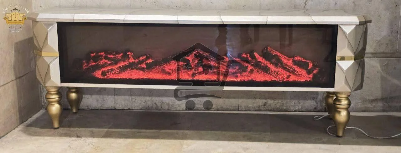 طاولة شاشة جمر - الصورة 1