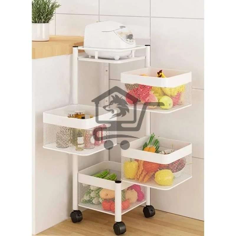 رف خضرة معدن ٥طوابق - الصورة 3