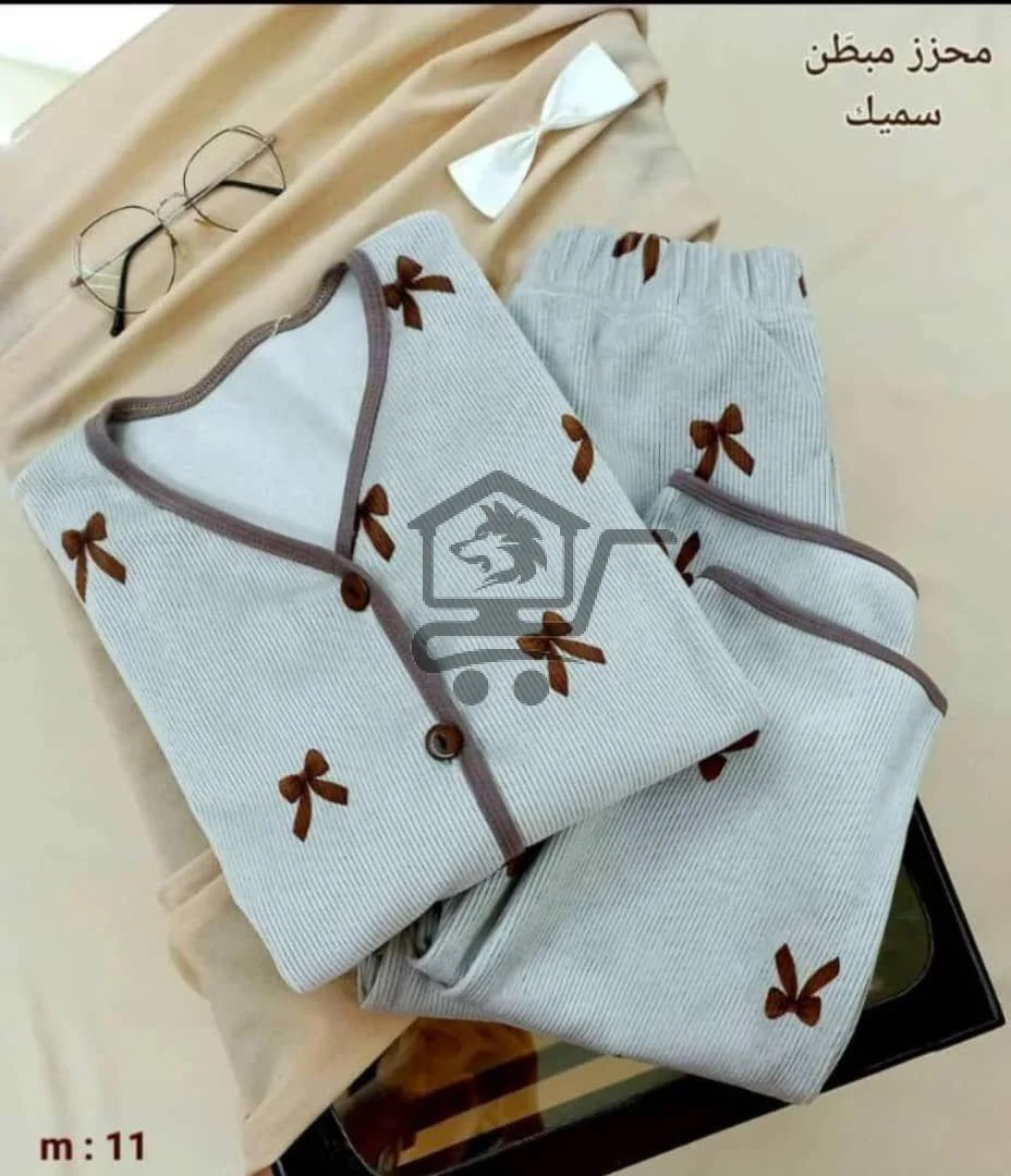 بيجاما نسواني مخمل - الصورة 1