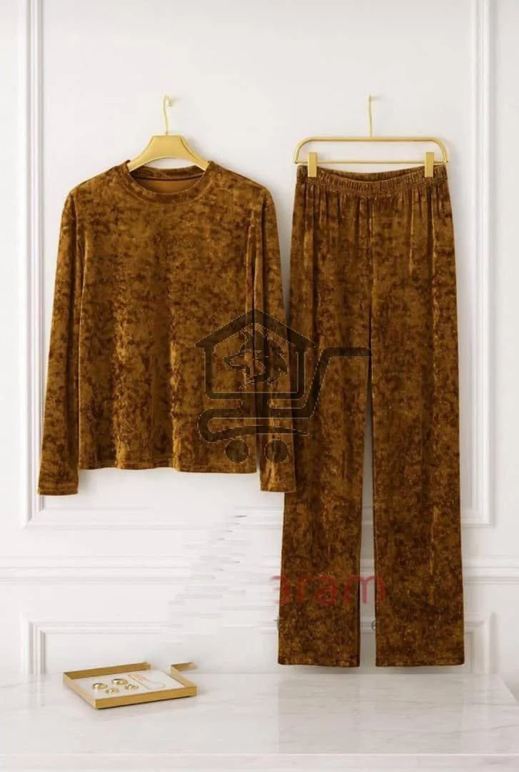 بيجاما نسواني مخمل - الصورة 3