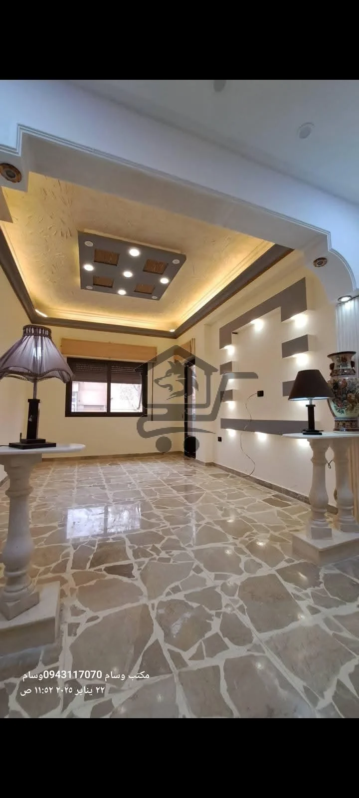 شقة مؤلفة من غرفتين بكسوة عصرية - الصورة 1