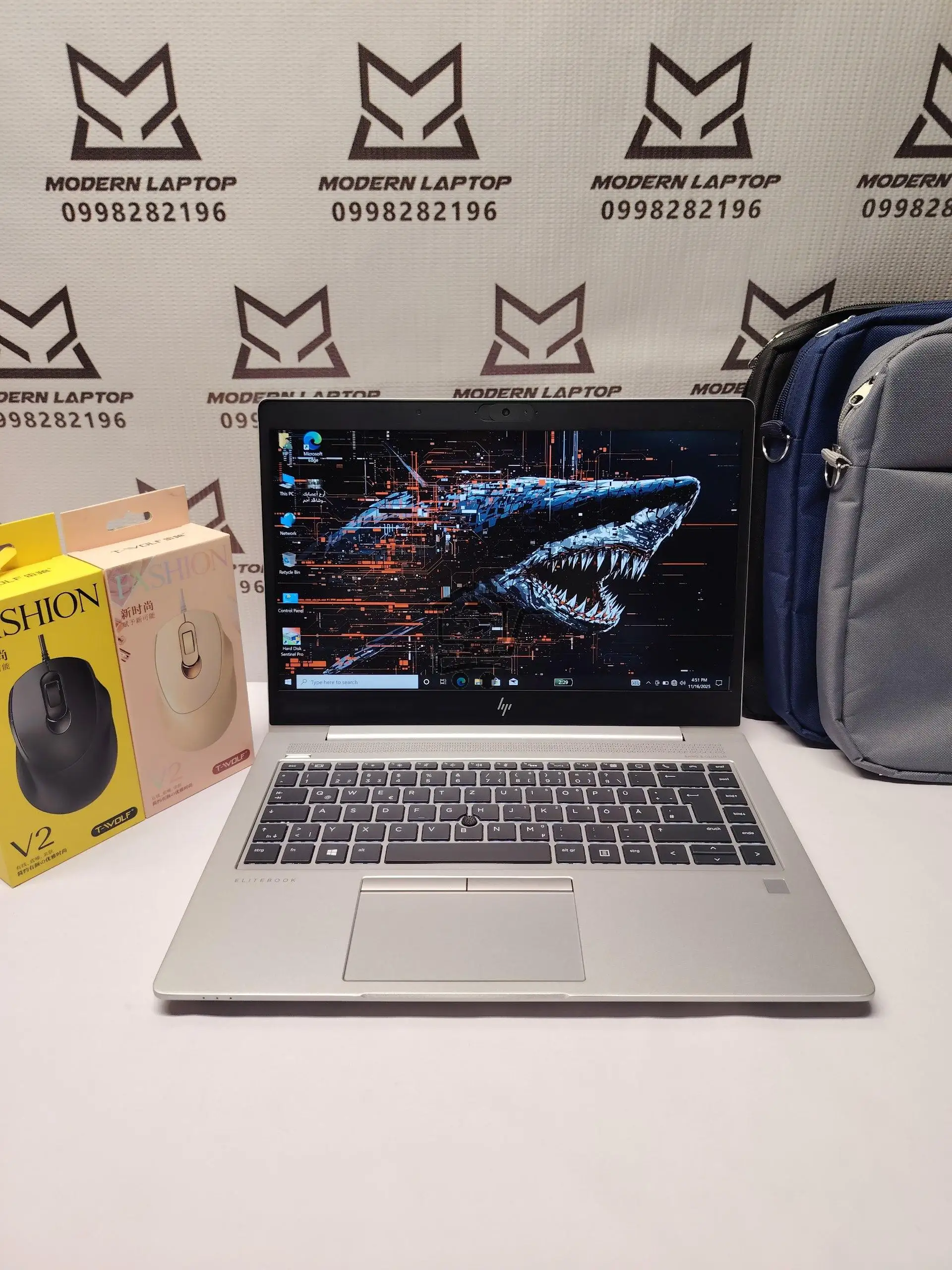 لابتوب من HP بكفالة شهر كامل - الصورة 1