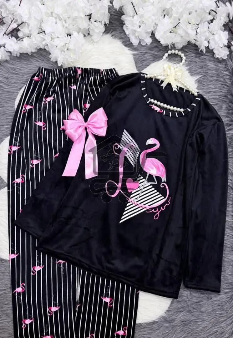 بيجامة مخمل - الصورة 3