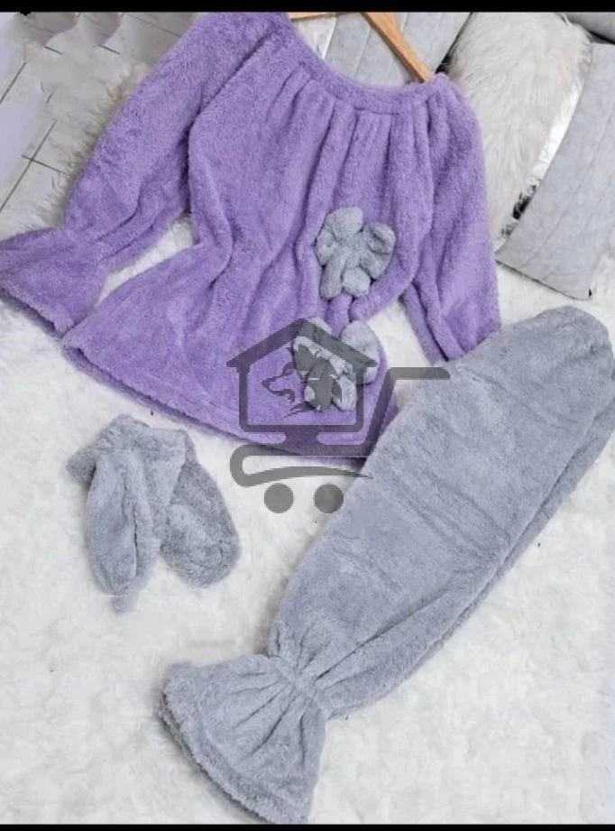 بيجاما فرو وجهين - الصورة 5