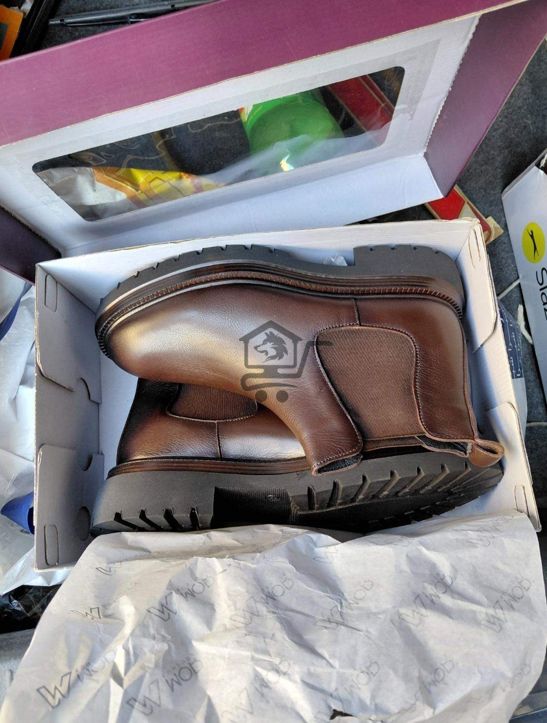 حذاء جلد طبيعي - الصورة 2