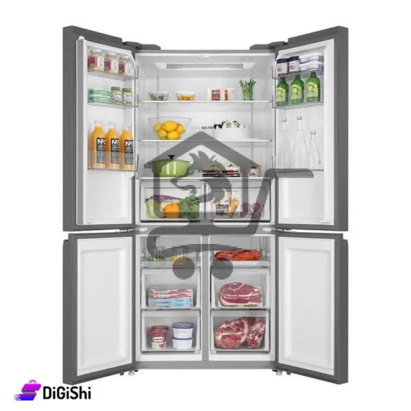 براد 4 أبواب Haier موديل HRF - 825 TDBG - الصورة 1