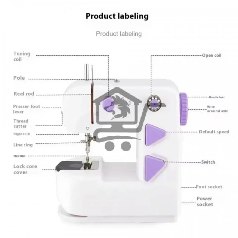 ماكينة خياطة يدوية HANDHELD ELECTRIC SEWING MACHIN - الصورة 2