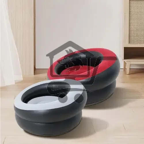 كرسي نفخ دائري بدون منفاخ - الصورة 1