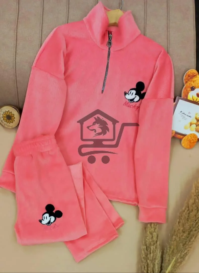 بيجاما نسواني مخمل تقيل - الصورة 5