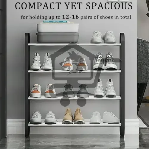 رَفّ أحذية معدني متين - الصورة 4