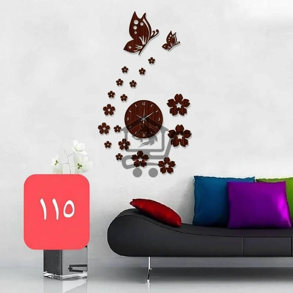 ساعات جدارية خشبية - الصورة 3