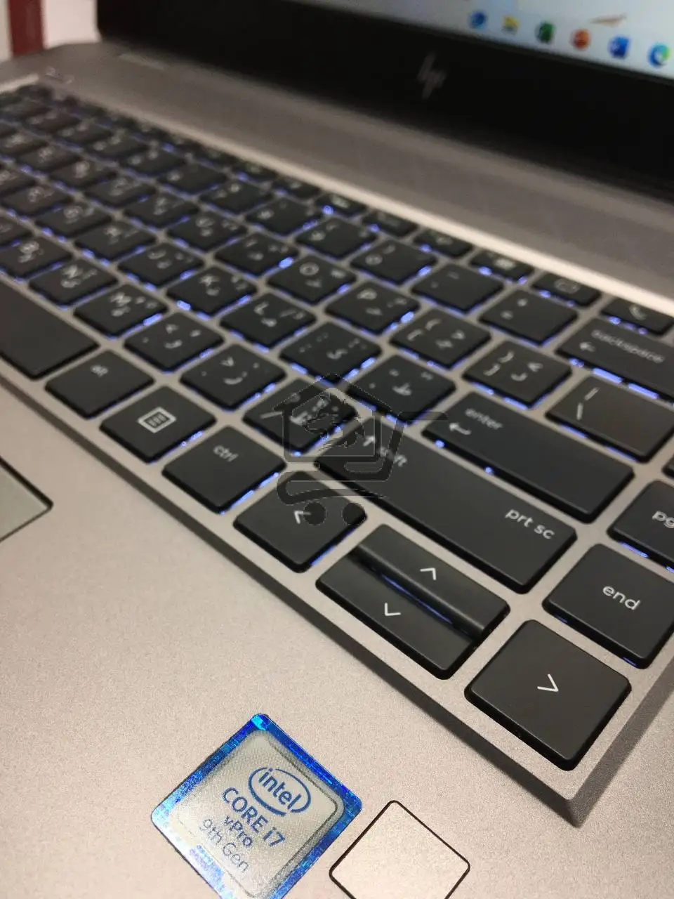 لابتوب HP مستعمل بمعالج i7 من الجيل التاسع - الصورة 4