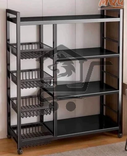 رف ومنظم للمطبخ معدن بخ حراري