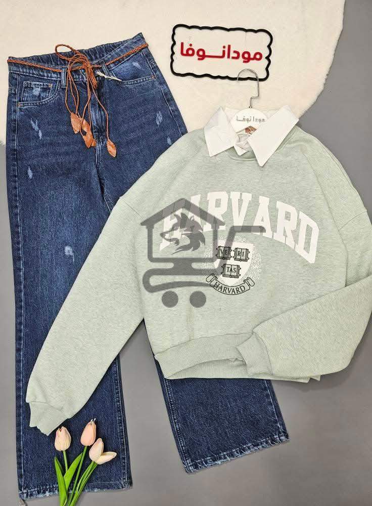 سيت كنزة +بنطال - الصورة 1
