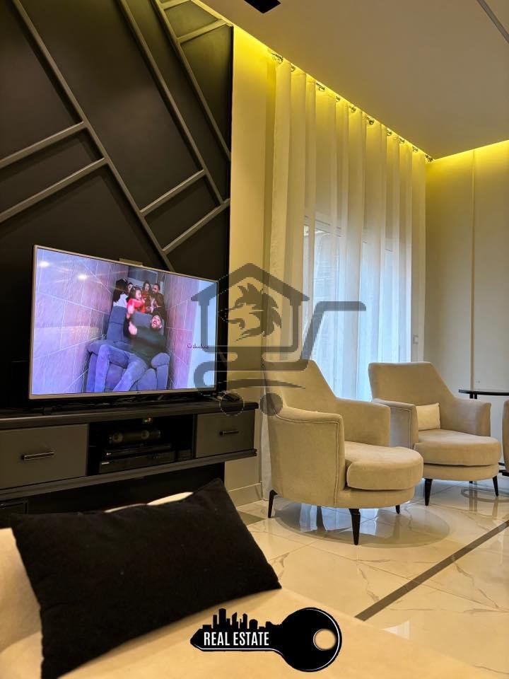 للبيع شقة أرضية منسوب مع الفرش في ضاحية قدسيا - الصورة 3