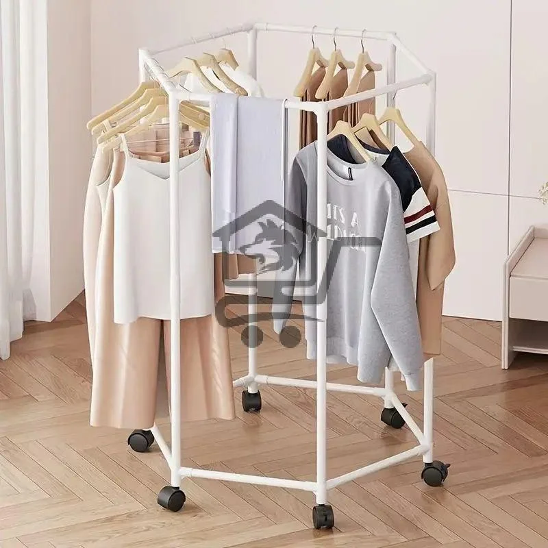 ستاند سداسي لتعليق الملابس - الصورة 3