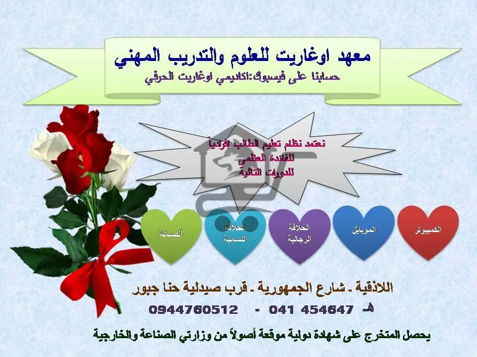 معهد أوغاريت للتدريب الحرفي والمهني - الصورة 4