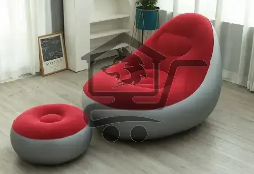 كرسي نفخ مع مخدة للرجلين - الصورة 5