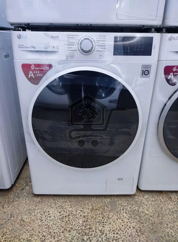 غسالة LG أوتوماتيك قياس 9 كيلو