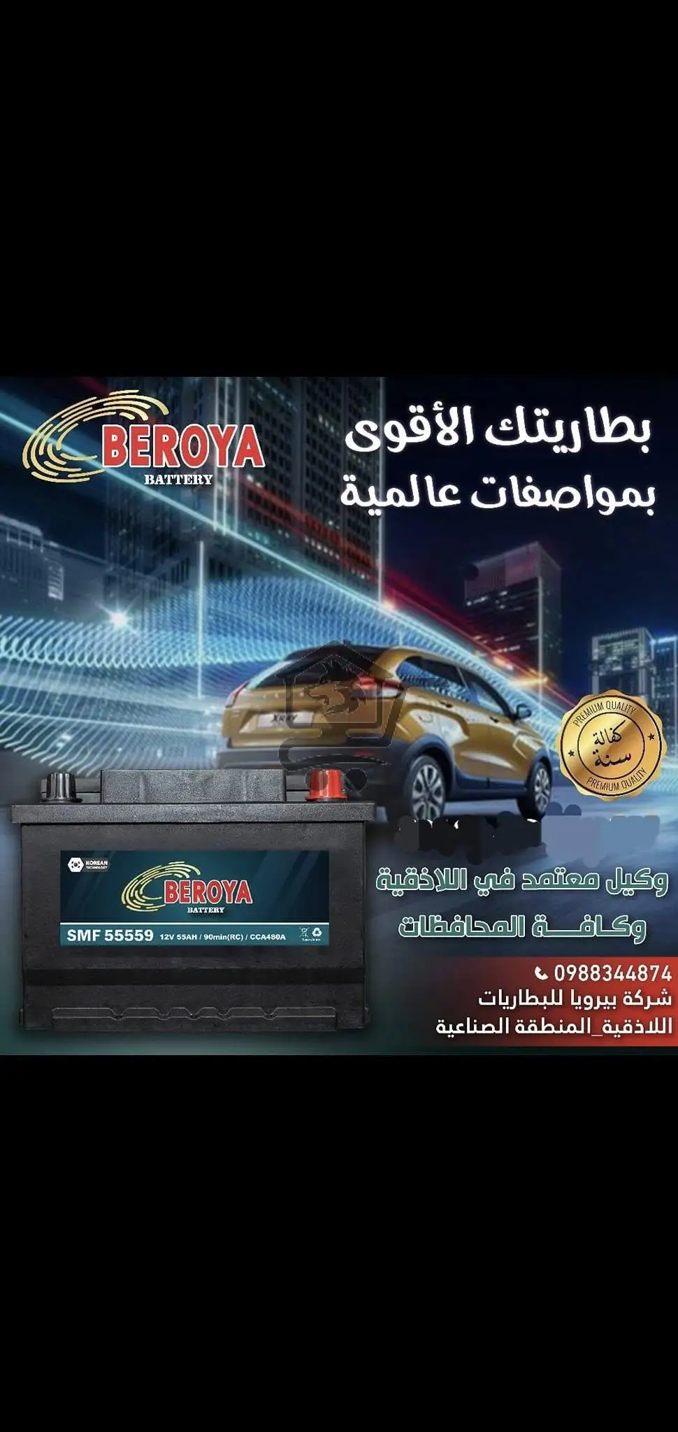 شركة بيرويا لصناعة البطاريات الوطنيه - الصورة 2