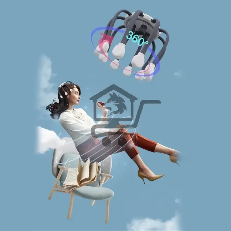 جهاز مساج الرأس العنكبوتي HEAD MASSAGER DJD-001 - الصورة 6