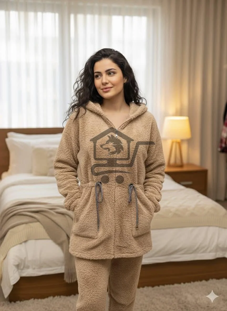 بيجامة فرو 🌸 - الصورة 1