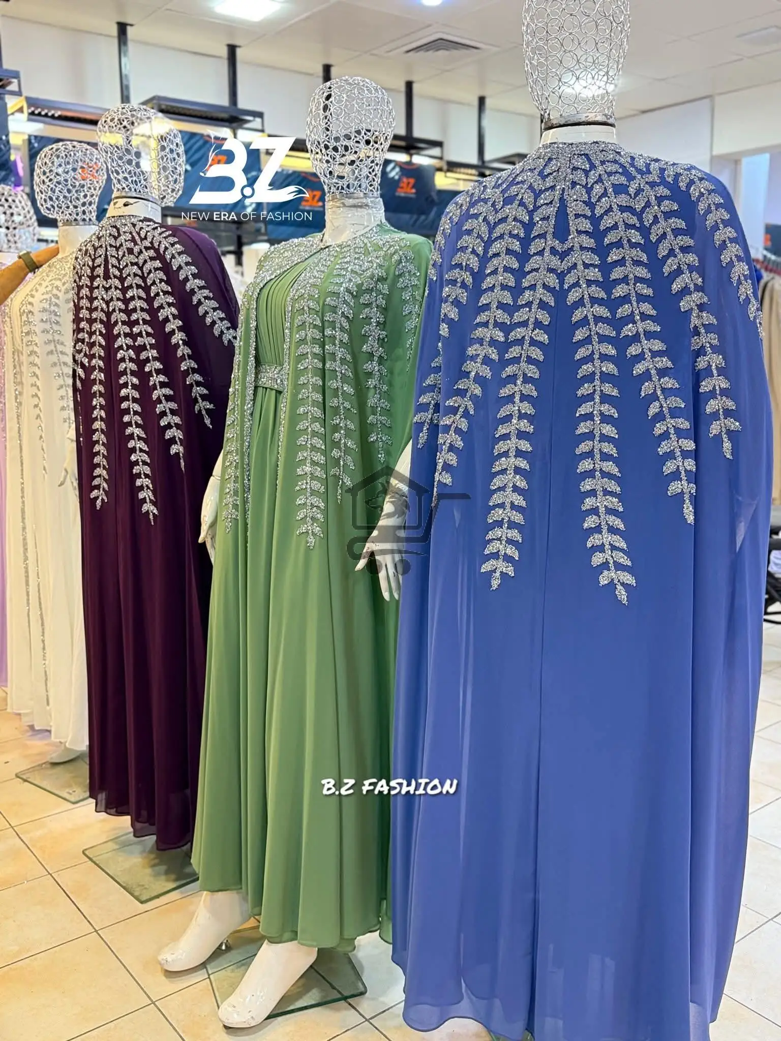 قفطان تركي قطعتين - الصورة 4